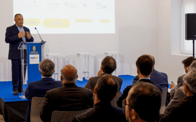 El Presidente del Cabildo de Gran Canaria, Antonio Morales, y Javier Collado, Director General de la Fundación Incyde, inauguraron el pasado miércoles 25 de enero, la IAT Marino-Marítima