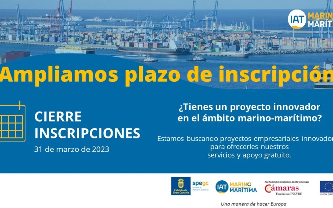 Ampliado el plazo de inscripción para los programas integrados en el sector marino y marítimo de Gran Canaria.